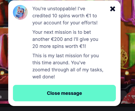 Player missions: automating gamification
